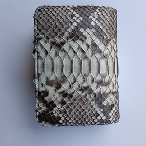 Genuine Real Python Snake Skin Men's Wallet Card Holder Model - Etsy