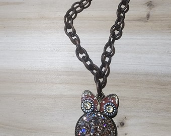 Broad St. Owl necklace