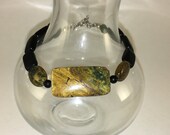 Pietersite stone bracelet - natural stone bracelet - yellow green bracelet - supportive bracelet - chakra jewelry -