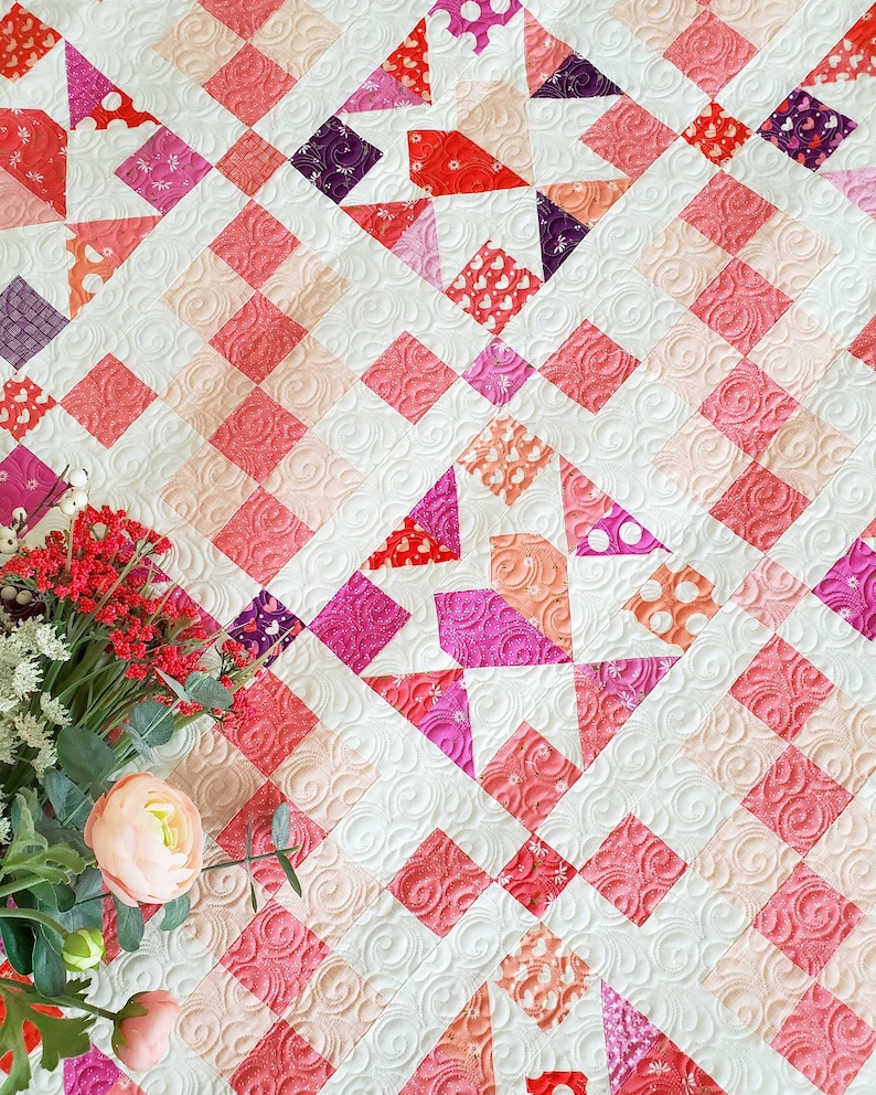 SINCERELY YOURS Moda Quilt Kit / Hearts Love Valtentines Day Etsy