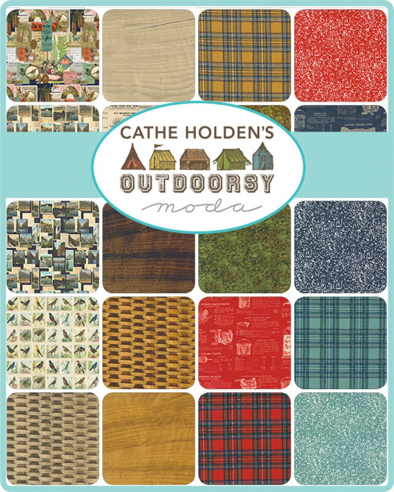 OUTDOORSY Moda Gift Boxed Quilt Kit Etsy