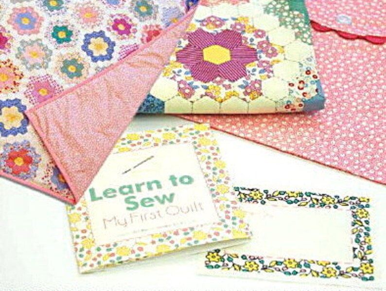 shop online offers Learn to Sew MY FIRST QUILT Kit Pink