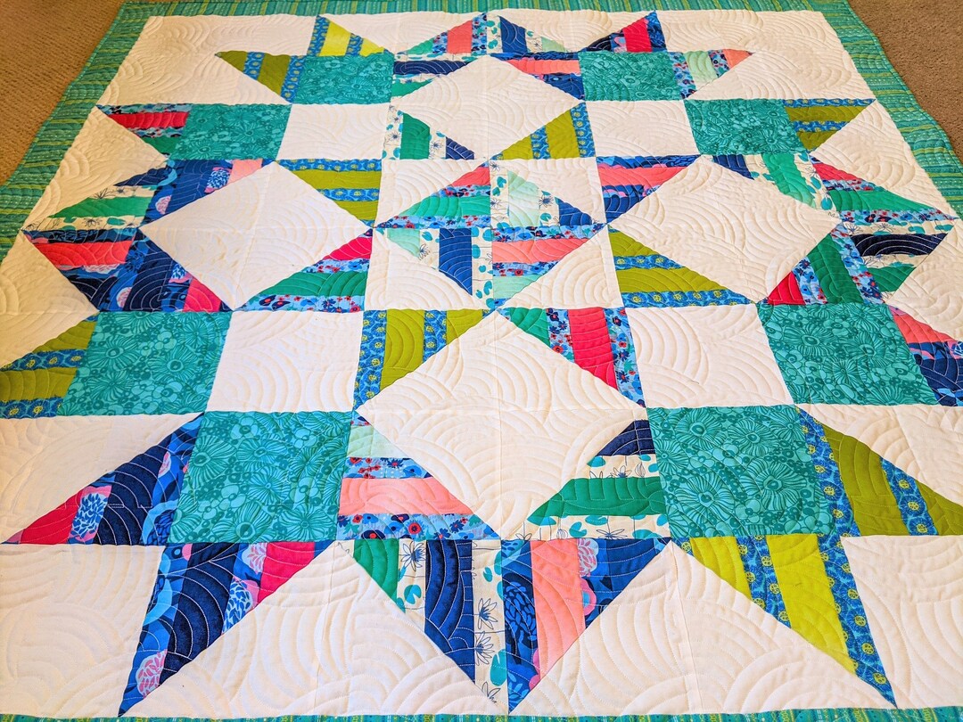 Patchwork Quilt for Sale Etsy
