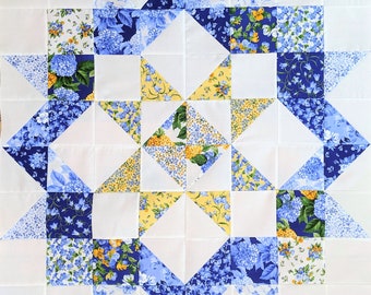 SUNSHINE QUILT KIT - Rare Moda Fabric + Quilt Pattern // Easy enough for beginner sewers!