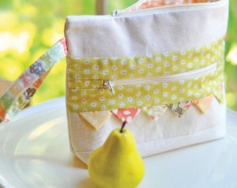 MIRABELLE Notions Bag KIT - Includes Pattern & all Moda Fig Tree Fabric + BONUS of 2 More Patterns !