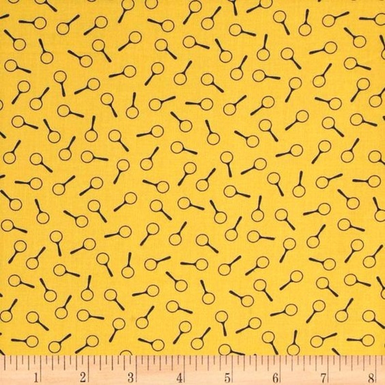 Get a Clue Nancy Drew Moda Fabric Etsy