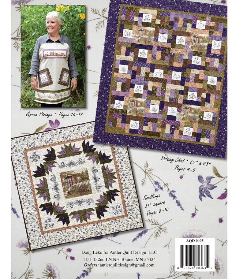 The Potting Shed // Beautiful Quilt Patterns Etsy