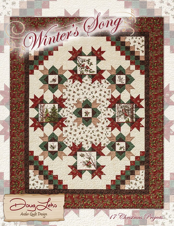 TIMBER TRAIL FLANNEL QUILT KIT Beautiful Moda Fabric by Holly Taylor FLANNEL