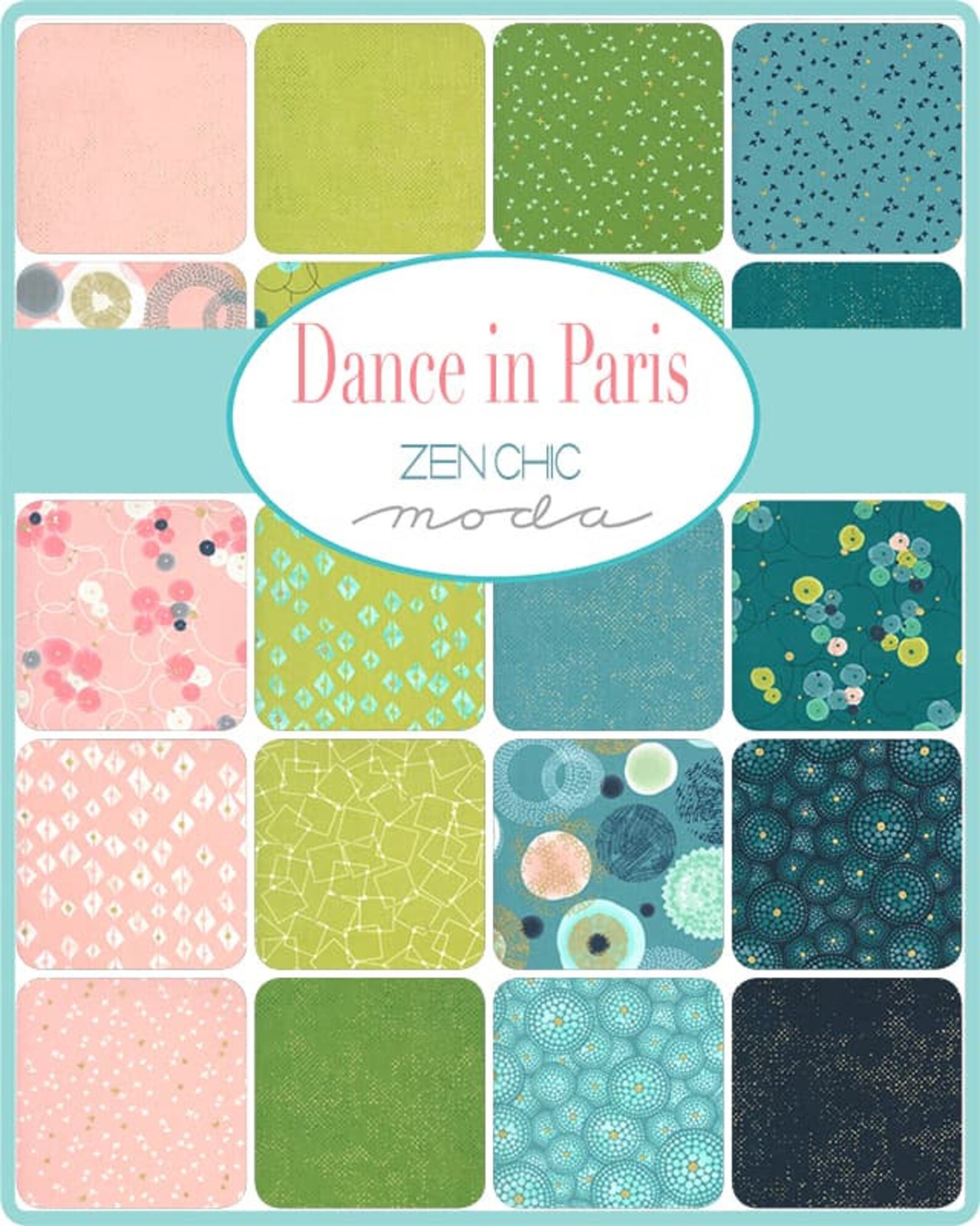DANCE IN PARIS Moda Quilt Kit Etsy