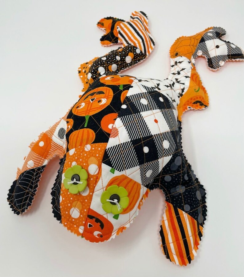 TOO CUTE to SPOOK Moda Halloween Fabric 22420 13 Orange Etsy