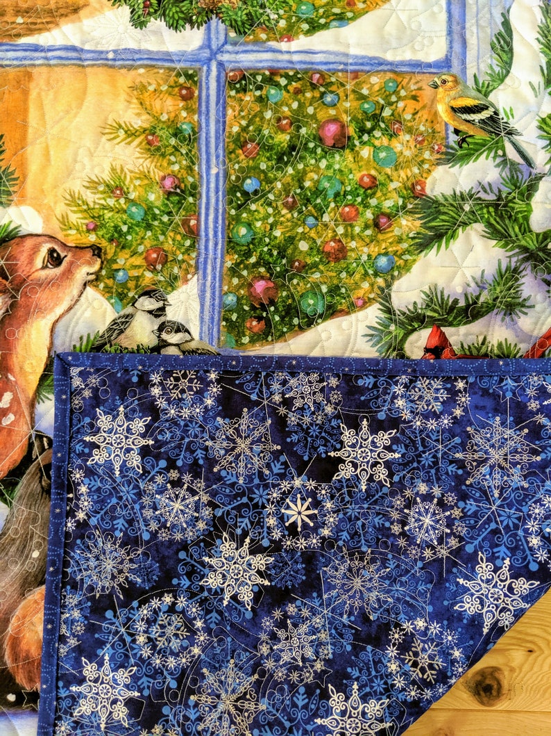 Quilt for Sale Finished Quilt Christmas Art Quilt Throw Etsy