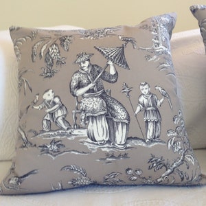 Chinoiserie Cushion Cover image 1