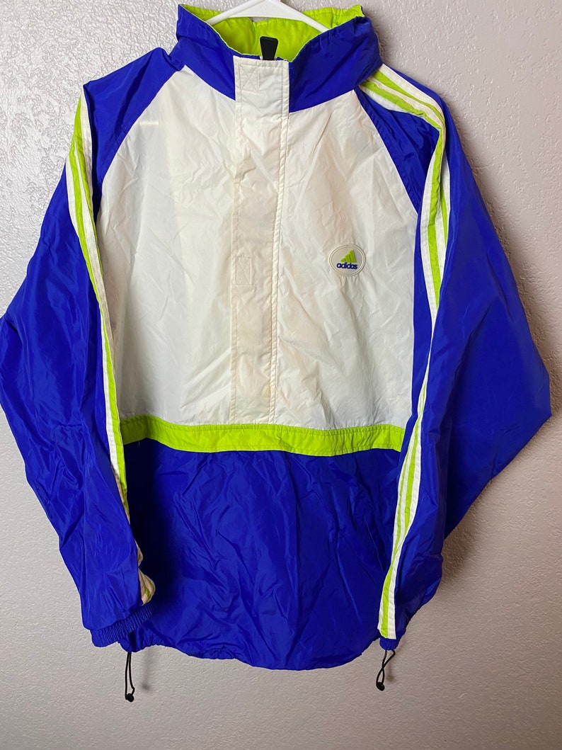 adidas colour block hoodie