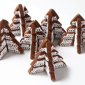 1pc Fake Cookie Tree | Gingerbread Cookie & Cinnamon Holiday Coffee Bar Decor perfect for Christmas Fake Food Props