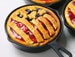 Fake Pie 5' Skillet | Fourth of July Decor! American Pie, Cherry Pie, Blueberry Pie, Kawaii Stationary, Skillet Pie 