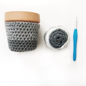 PDF Crochet Pattern: Clay Pot Cover