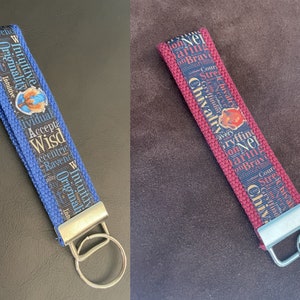 Wizard House Traits Key Fob