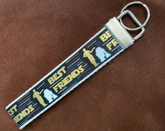 Star Wars R2D2 and C3PO Best Friends Key Fob