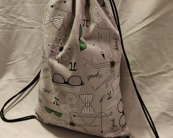 Geeky Drawstring Backpack