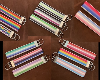 Pride Flag Key Fobs - Various