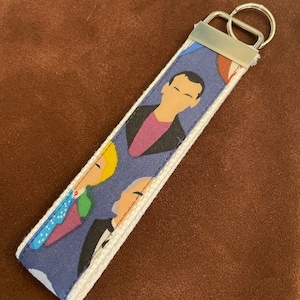 Doctor Who Faces of the Doctor Key Fob