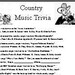 Country Music Trivia, Plus Name That Tune - Etsy