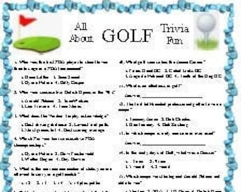 Golf Trivia Fun