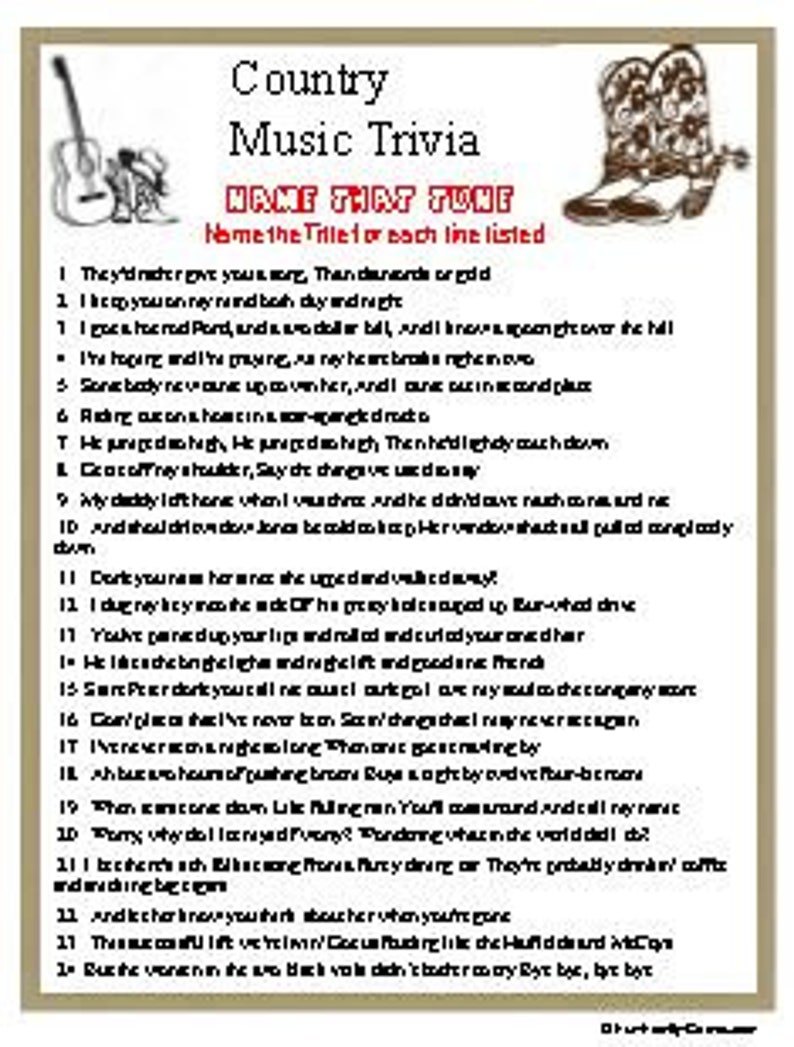Country Music Trivia Plus Name That Tune Etsy Canada country-music-trivia-plus-name-that-tune-etsy-canada