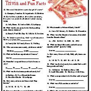 Candy Trivia, some sweet candy trivia about those treats we eat. image 2