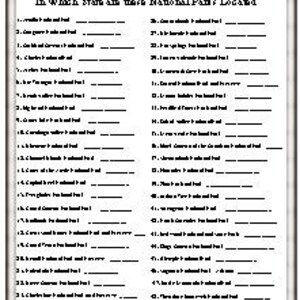 United States Trivia - Etsy