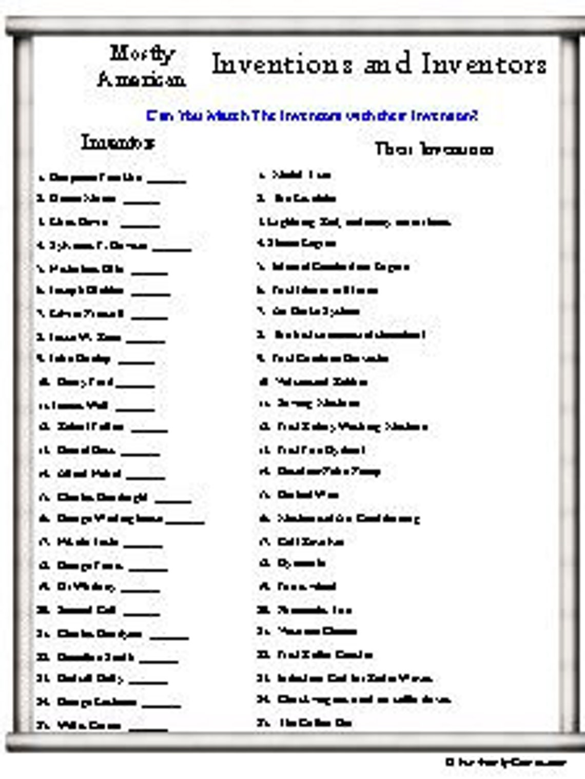 American Trivia Quiz - Etsy