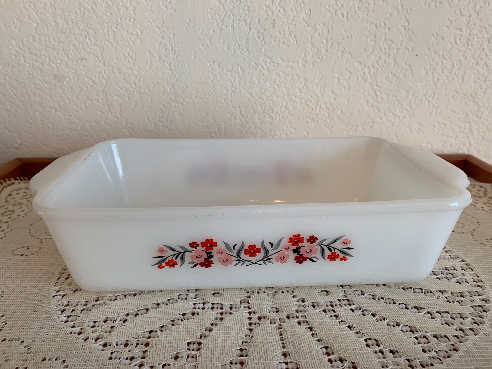 Vintage Fire King Loaf Pan Primrose by Anchor Hocking Etsy