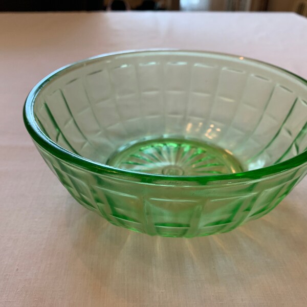 Green Colonial Depression Glass Etsy