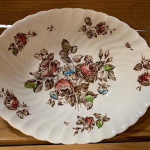 Snack Plates The Old Mill Cups 15 Pieces Saucers by Johnson Brothers