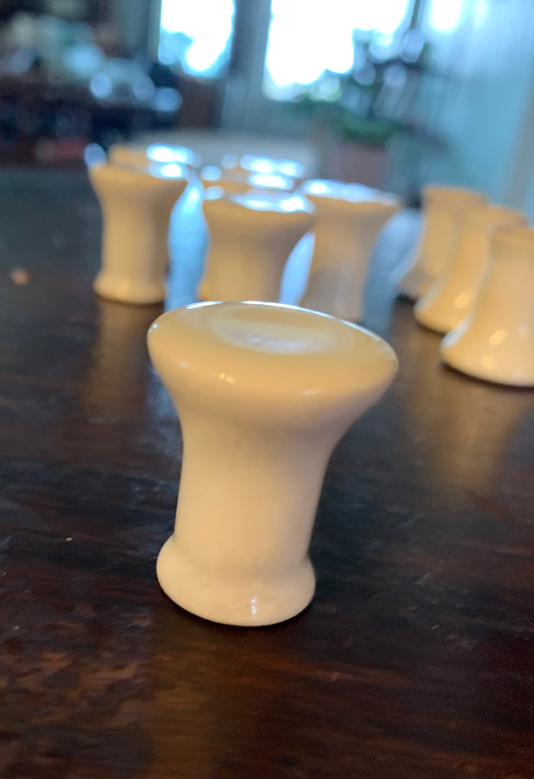 10 perillas pequeñas del gabinete de porcelana | Etsy