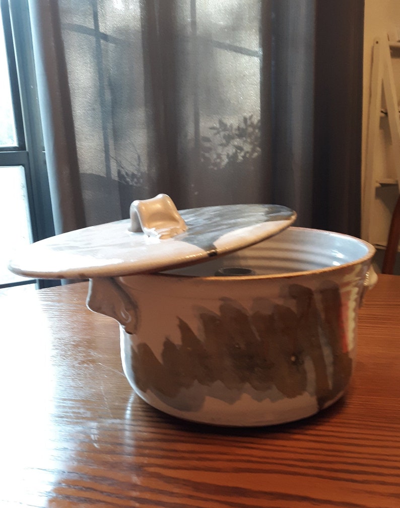 Pottery Bundt Pan with Lid Etsy