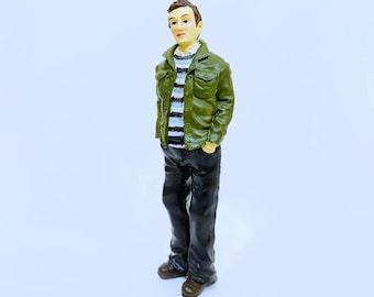 Dollhouse Miniature Modern Male Doll 1:12 Scale