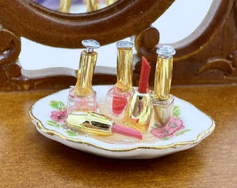 Reutter Porzellan Puppenhaus Miniatur Waschtisch Set 1:12
