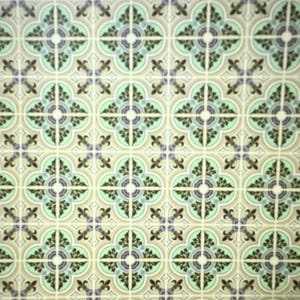 Dollhouse Miniature Wallpaper / Floor Tile 1:12 Scale