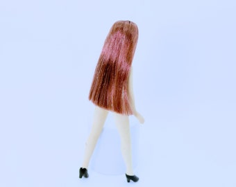 Dollhouse Miniature Porcelain Undressed Lady Doll 1:12 Scale