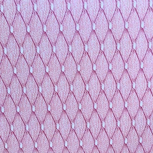 Dollhouse Miniature Light Burgundy Red Geometric  Wallpaper 1 :12 Scale