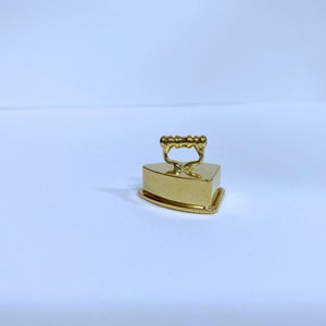 Dollhouse Miniature  Brass Antique Iron