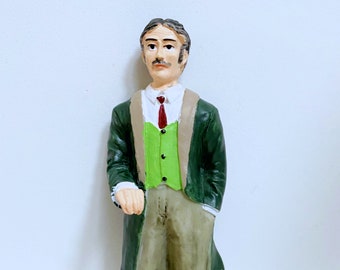 Dollhouse Miniature Victorian Male Doll 1 :12&quot; Scale