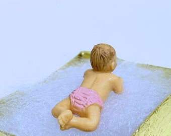 Puppenhaus Miniatur kleine Baby Puppe
