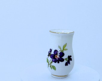 Reutter Porzellan Puppenhaus Miniatur Handbemalte Porzellanvase 1:12 Maßstab