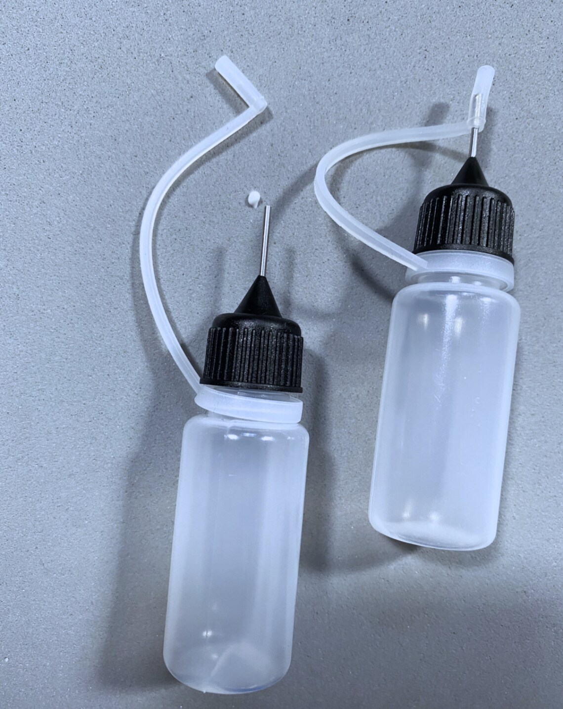 Plastic Squeezable Tip Applicator Bottle Dropper 2 pcs Etsy