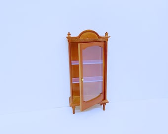 Dollhouse Miniatura Louis XVI Cherrywood Vitrina Escala 1:12