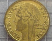France - 1939 One Franc Coin - World Coins