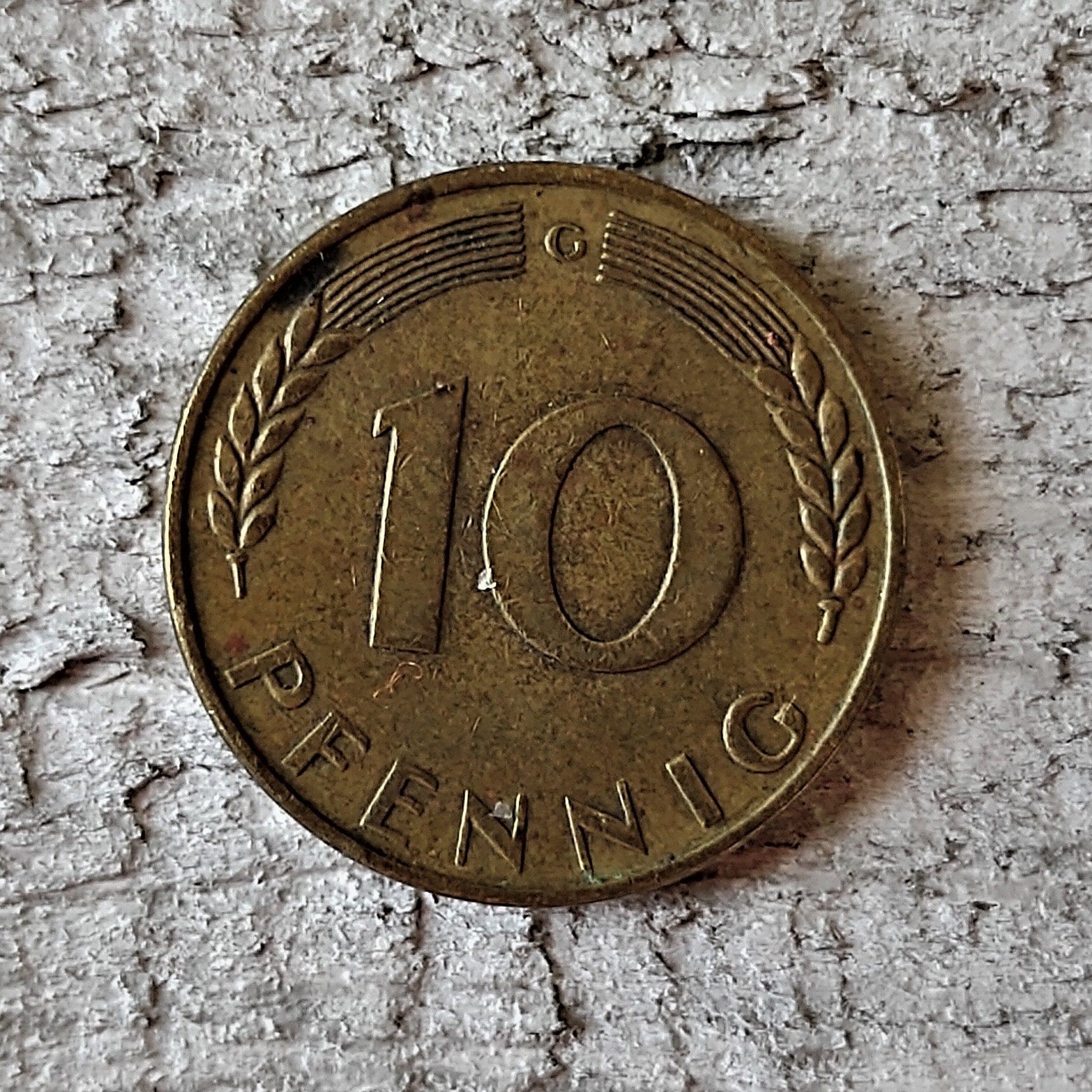 Germany 1950 10 Pfennig BUNDESREPUBLIK Deutschland Coin Etsy