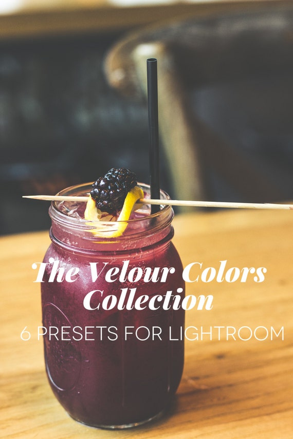Lightroom Presets Matte Finish Film Velour Colors